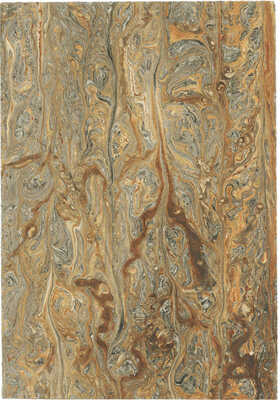 Тарханов Михаил Михайлович. Три композиции эбру в коричнево-бежевых тонах